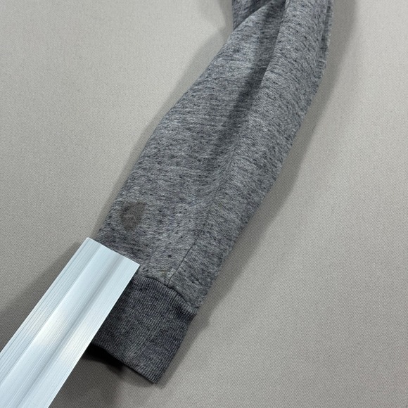 J. Crew Sweater Men's Large Gray Fleece Mock Neck Lined Running Gym Activewear - Picture 8 of 8